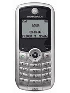 Best available price of Motorola C123 in Comoros