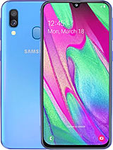Best available price of Samsung Galaxy A40 in Comoros